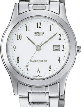 CASIO TIMELESS COLLECTION Quarzuhr LTP-1141PA-7BEG, Armbanduhr, Damenuhr, analog, Datum, Edelstahlarmband