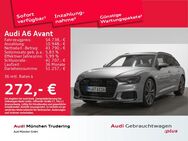 Audi A6, Avant Sport 45 TFSI qu S line Assistenzpaket Parken Stadt Businesspaket Optikapket schwarz S line Exterieur Sportpaket vo, Jahr 2024 - München