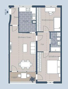 Investieren in Leipzig: 3-Raum-ETW mit Balkon in Plagwitz-Lindenau - Leipzig