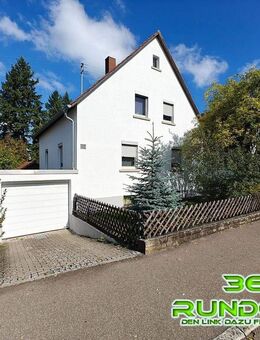 Vermietetes Einfamilienhaus in Pfullingen mit sehr schönem Grundstück und Garage - Pfullingen