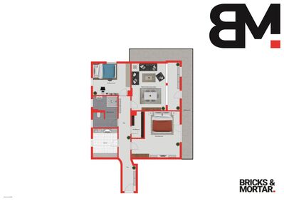 Energetisch Sanierte 3 Zimmerwohnung im Erdgeschoss