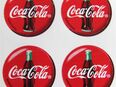 Coca Cola - 4 kleine Aufkleber á 18 mm - Motiv A02 in 04838
