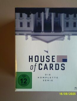 House of Cards, die komplette Serie auf BlueRay DVDs - Babenhausen (Hessen)