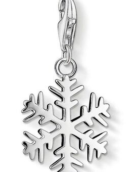 THOMAS SABO Charm-Einhänger Schneeflocke, 0281-001-12