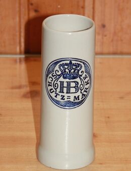HB Schutz Marke Bierkrug 0,5 l Steinzeug Steingut Keramik - Borken