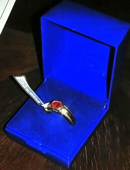 NEU14K Echtschmuck Ring Gold 585 Saphir Unikat Ohrstecker Diamant - Zwickau