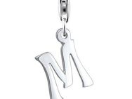 Nenalina Charm-Einhänger Buchstabe Anhänger Initialen Modern 925 Silber