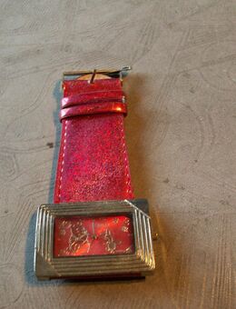 Watch-100 Leslly, Armbanduhr, Damen Uhr, Herrenuhr, Watch, Montre-bracelet, Red Metallic - Lübeck