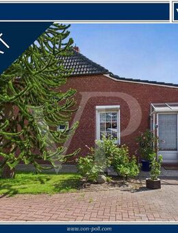 Ebenerdig bewohnbare Doppelhaushälfte mit pflegeleichtem Garten in Norden - Norden