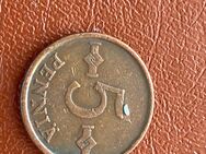 Münze Münzen Umlaufmünze Finnland 5 Penniä 1963 - Alzey