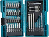 Makita Bohrer- und Bitset B-54106, 38-St., 38-tlg., inkl. Aufbewahrungskoffer