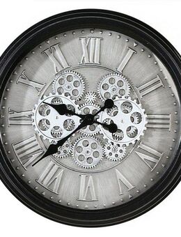Casablanca by Gilde Wanduhr Factona, antik silber/schwarz (53 cm)
