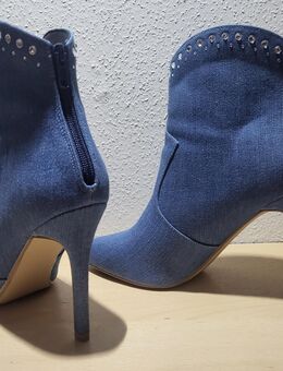 High Heels Stiefeletten EU 42 im Jeans Design - Taucha