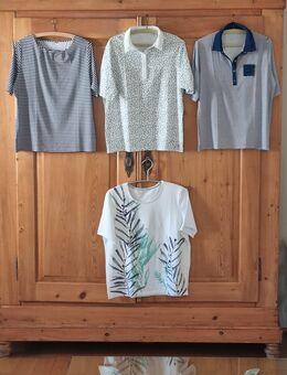 4 Damen Shirt's Kurzarm, RABE/Gerry Weber, Neuwertig Größe 44 - Wörth (Rhein)