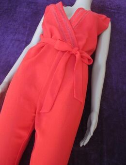 NEU * Edel * stylisch * Abend * Ausgeh * Anlass * Party * Wickel- Optik * Jumpsuit * Einteiler * Overall "Mango * MNG" Gr. 36- 38/ S * rot * - Riedlingen