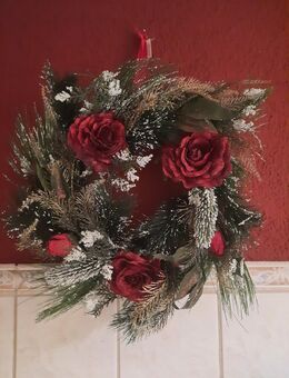 Kranz Türkranz groß mit LED - Greifenstein