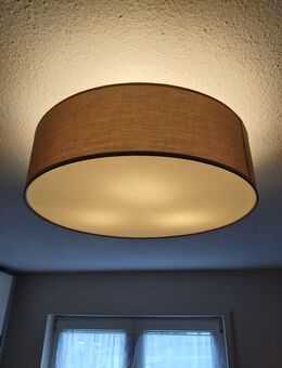 Deckenlampe mit Stoffschirm - Buchen (Odenwald)