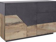 INOSIGN Sideboard ALIEN-Kommode, Schrank, Anrichte mit 2 Türen und 3 Schubkästen, Sideboard Breite ca. 140 cm "100 % Made in Italy"