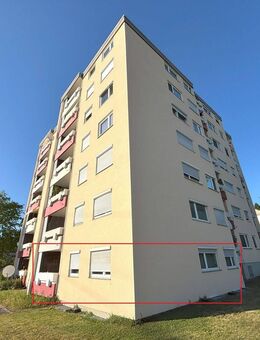 Sonnige 3,5-Zi.-Wohnung im EG inkl. Einzelgarage - bezugsfrei - Heidenheim (Brenz)