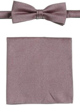 MONTI Fliege (2er Set) (Set, 2-tlg) Reine Seide, Fliege mit passendem Einstecktuch