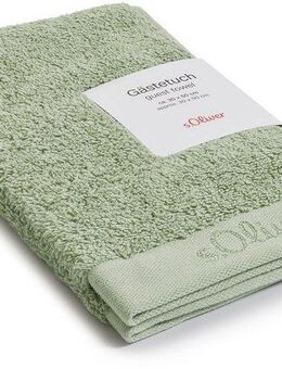 s.Oliver Gästehandtuch s.Oliver, Premium Qualität, 600 gr/m², auch als Sets erhältlich, Walkfrottier (1-St), große Farbauswahl, auch als Duschtuch, Waschhandschuh, Handtuch