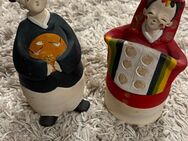Vintage chinesische Keramik Dekofiguren Handgefertigt Kunst Sammler Set - Meerbusch