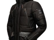 Stone Harbour Winterjacke Mitjaa Warm gefütterter Herren Wintermantel mit doppelter Kapuze