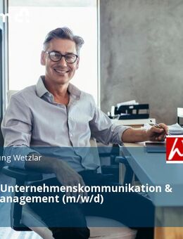Spezialist Unternehmenskommunikation & Change Management (m/w/d) - Wetzlar