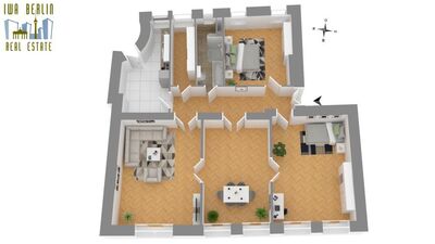 Attraktives Investment am Charlottenburger Schloss - VERMIETETE 4-Zimmer-Eigentumswohnung