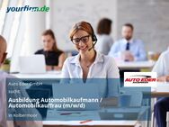 Ausbildung Automobilkaufmann / Automobilkauffrau (m/w/d) - Kolbermoor