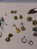 Ohringe Ohrstecker Schmuck Damenschmuck 9 Paar + 3 Einzelohrstecker in 53773