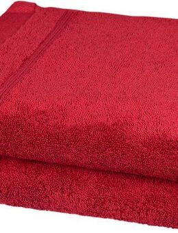 ROSS Handtücher Rubin, Frottier (Packung, 2-St), 100% Baumwolle