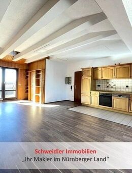 Singletraum!! 1,5-Zimmer-Wohnung mit Dachterrasse und TG-Stellplatz in Lauf - Lauf (Pegnitz)