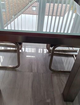 VB Moderner Tisch aus Milchglas – 160x90x75 cm – nur Abholung in Braunschweig - Braunschweig