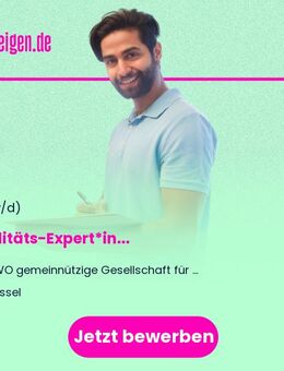 Qualitäts-Expert*in (m/w/d) - Kassel