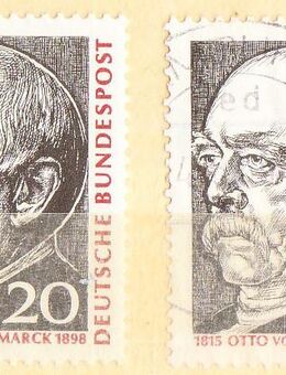 BRD Briefmarken Otto von Bismark (443) - Hamburg