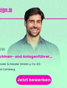 Maschinen- und Anlagenführer (m/w/d) - Bad Camberg