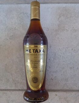 Metaxa - original aus Griechenland - ca. 30 Jahre alt - 7 Sterne - 40% Vol. Alk. - Asbach-Bäumenheim