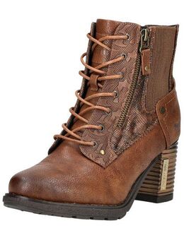 Mustang Shoes Mustang Shoes Stiefelette Lederimitat/Textil High-Heel-Stiefelette