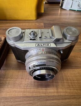 Altix Kamera mit Carl Zeiss Jena Objektiv Ledertasche f. Sammler - Brüggen (Burggemeinde)