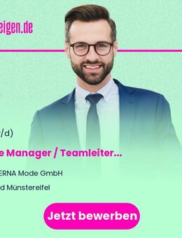 Store Manager / Teamleiter (m/w/d) - Bad Münstereifel