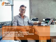 Stellvertretender Teamleiter (m/w/d) wohnungswirtschaftliche Immobilienverwaltung - München