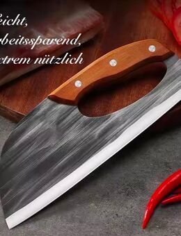 Asiatisches Küchenmesser, Allzweckmesser zum Gemüse schneiden, Fleisch schneiden und vieles mehr - Rosenheim Zentrum