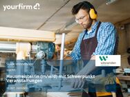 Hausmeister/in (m/w/d) mit Schwerpunkt Veranstaltungen - Winnenden