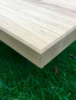 Eichen Holz Schneidebrett Platte Block Hack Brotzeit Küchen Hirn - Dettum