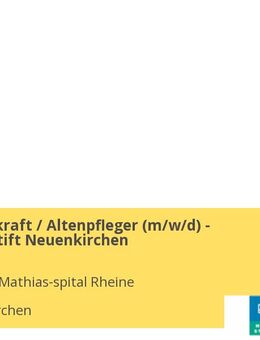 Pflegefachkraft / Altenpfleger (m/w/d) - Antonius-Stift Neuenkirchen - Neuenkirchen (Nordrhein-Westfalen)