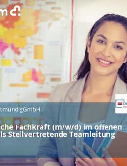 Pädagogische Fachkraft (m/w/d) im offenen Ganztag als Stellvertretende Teamleitung in Teilzeit - Dortmund