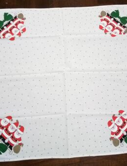 Weihnachtliche Tischdecke, Tischläufer, Platzsets - Essen