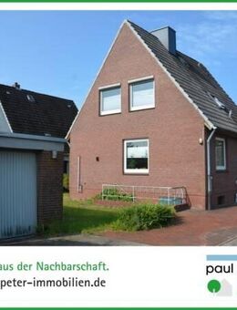 Kleines Einfamilienhaus mit Kellergeschoss und Garage in ruhiger Lage von Neumünster-Gadeland - Neumünster