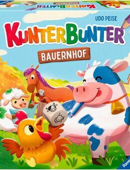 Ravensburger Spiel Kunterbunter Bauernhof, Kinderspiel, Made in Europe